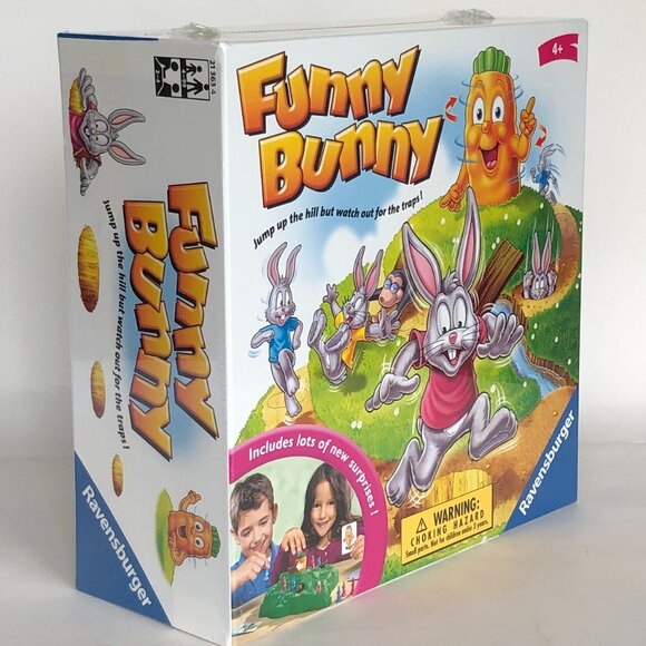 New Sealed Ravensburger Game Funny Bunny 4 Years Plus -Quick and Fun Family Game - Picture 3 of 15